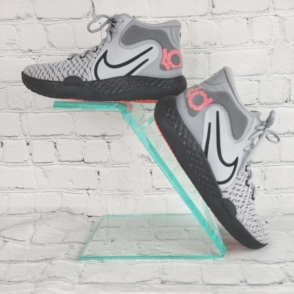 NIKE KD TREY 5 VIII MEN BASKETBALL SHOES LT SMOKE GREY SZ 8‎ - Picture 1 of 11
